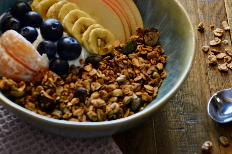 Selbstgemachtes Granola/Knuspermüsli