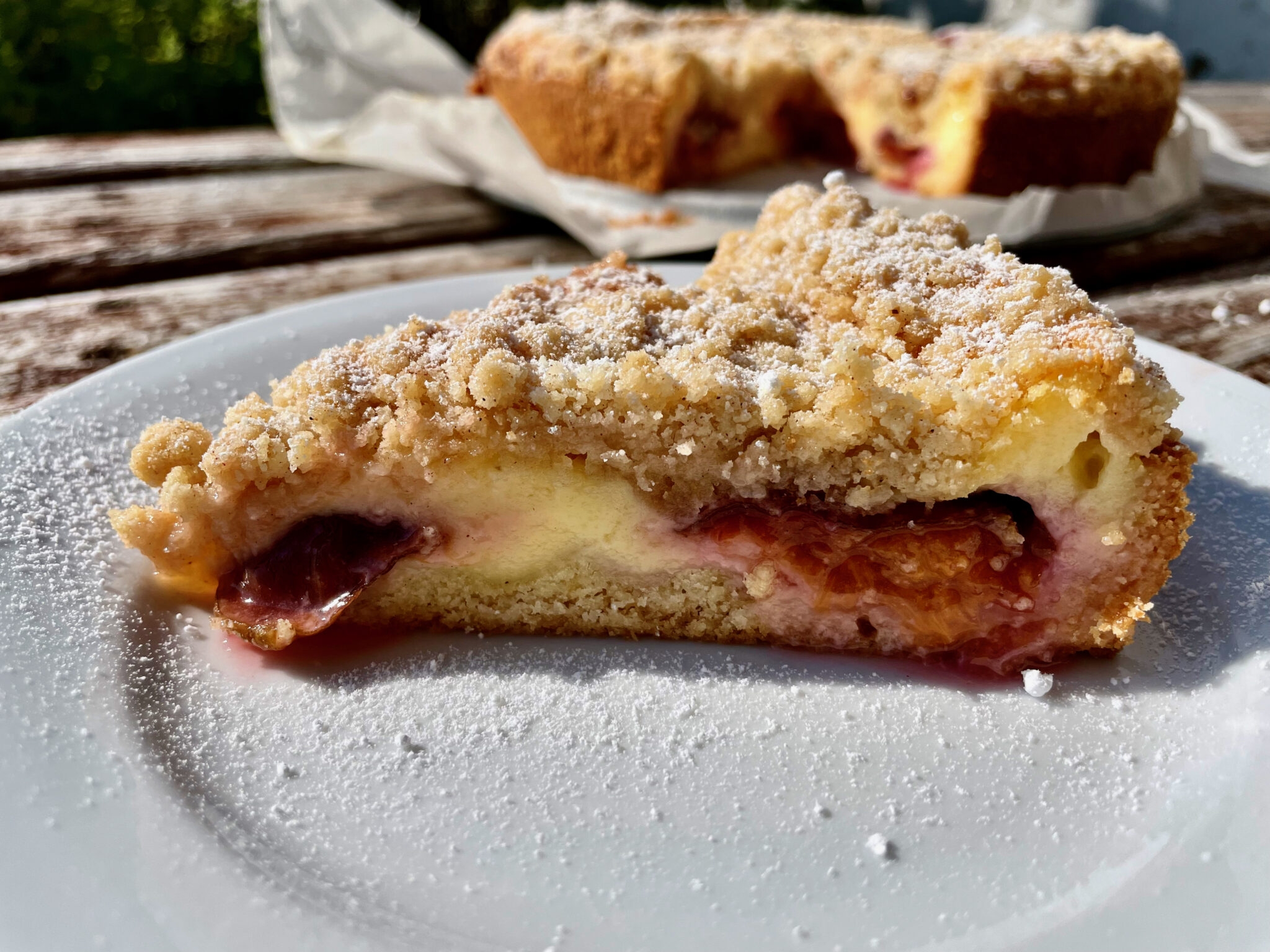 Zwetschgen-Käsekuchen mit Streusel – Omas Rezeptewelt