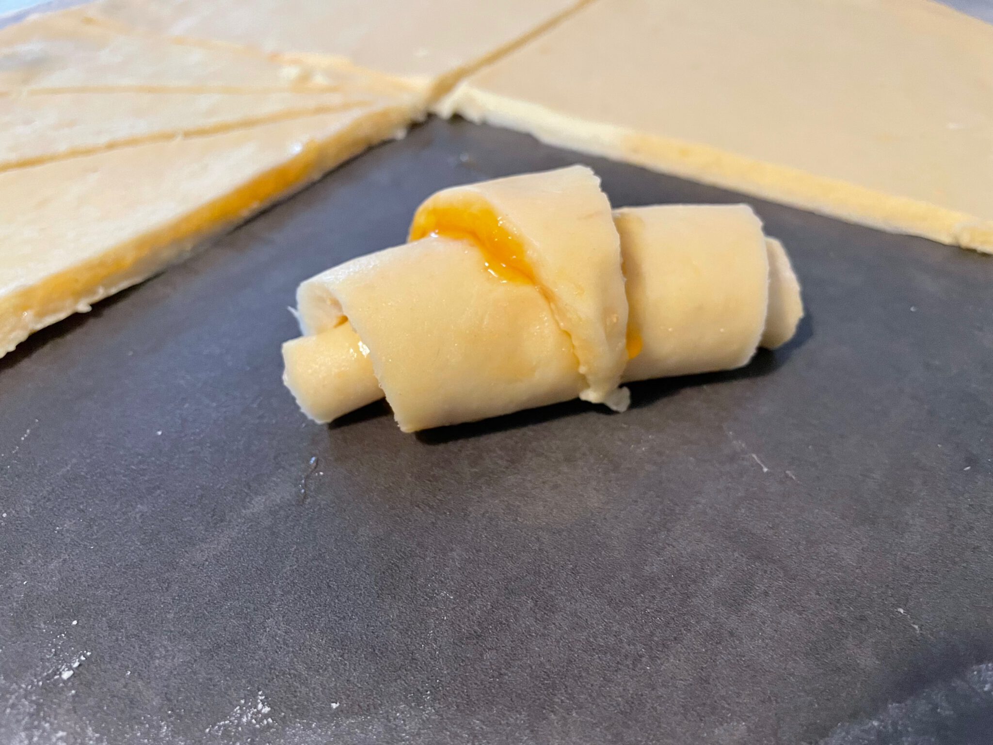Süße Kartoffelhörnchen mit Marmelade – Omas Rezeptewelt