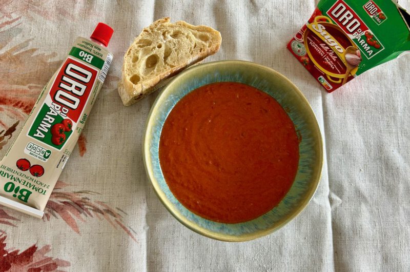 Italienische Tomatencremesuppe