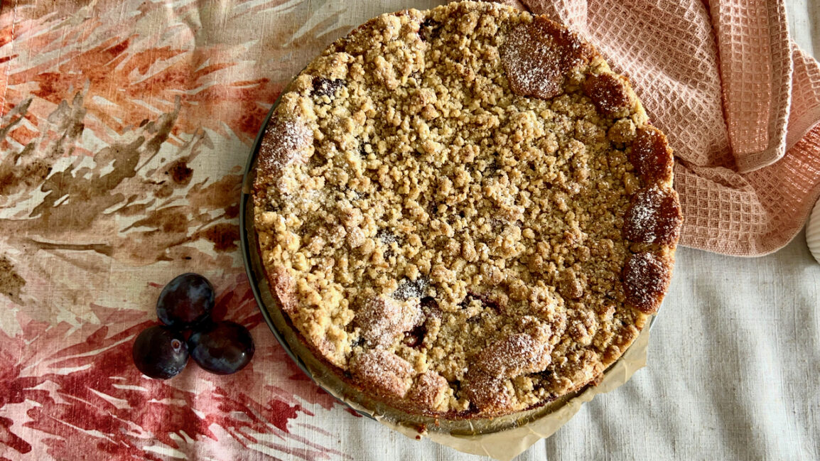 Zwetschgen-Streuselkuchen mit Haselnüssen – Omas Rezeptewelt