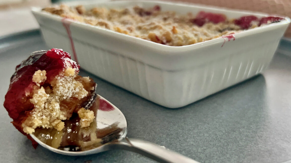 Zwetschgen-Crumble – Omas Rezeptewelt