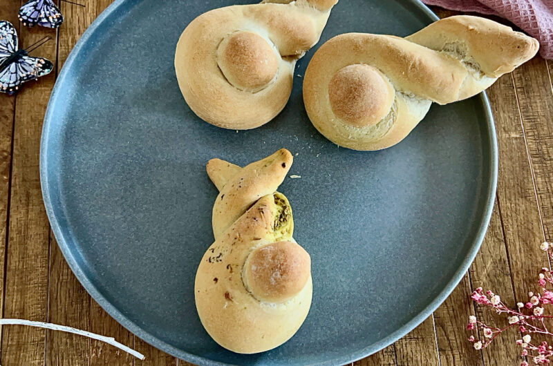 Gefüllte Brot-Häschen