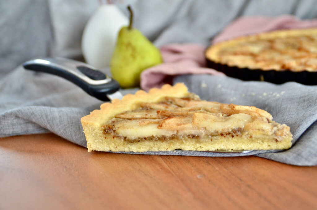 Birnen-Nuss-Tarte