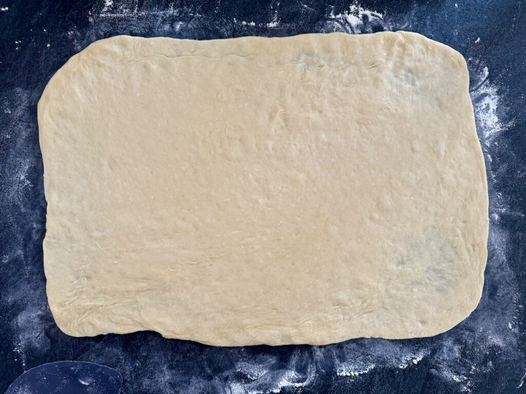 Teig ausrollen