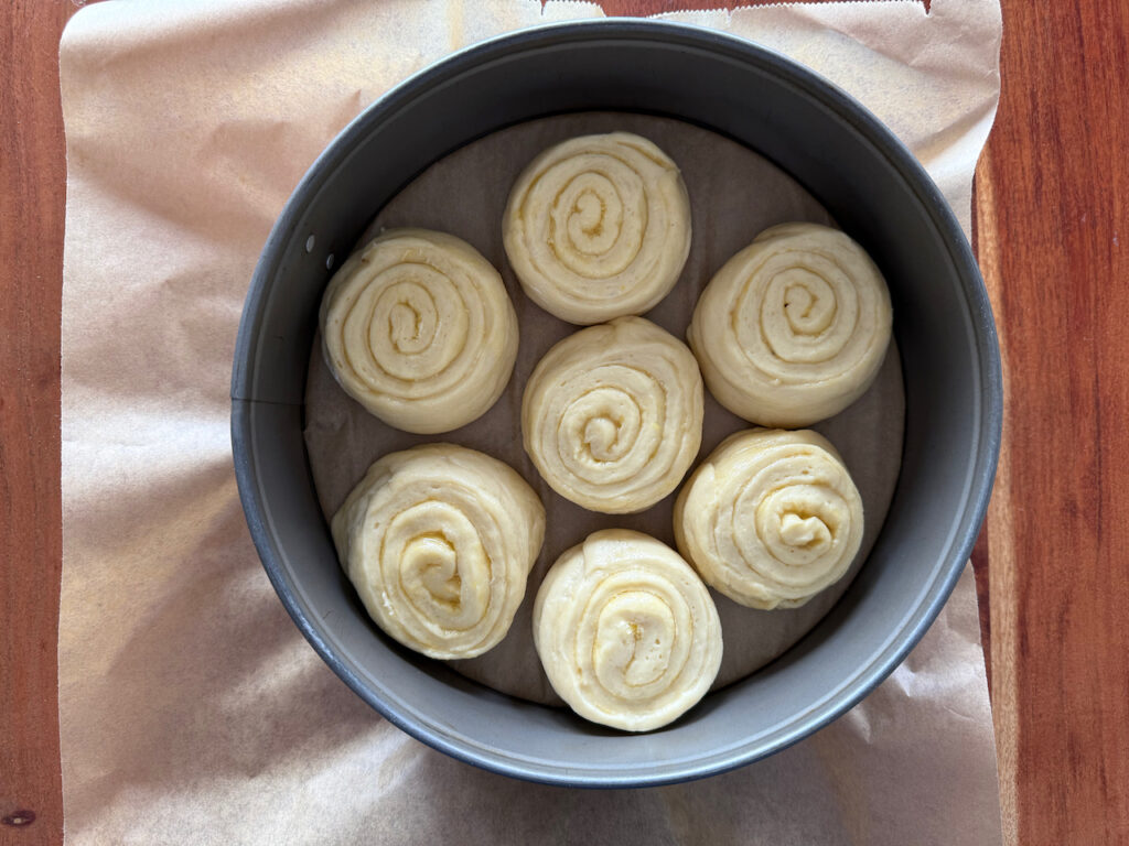 Schnecken etwa 30 Minuten gehen lassen