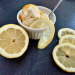 Buttermilch-Zitroneneis