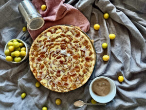 Mirabellen-Schmand-Tarte